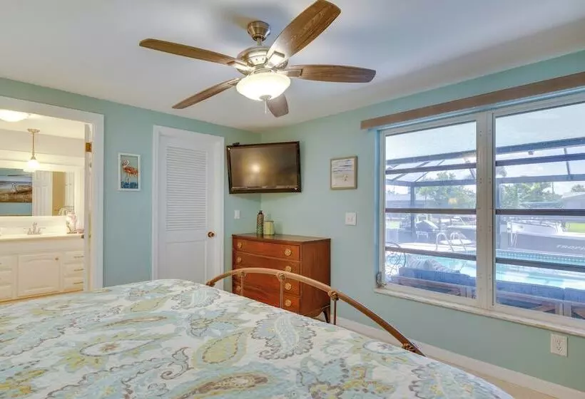 Canalfront Home W/ Dock & Pool: 5 Mi To Ft Myers!
