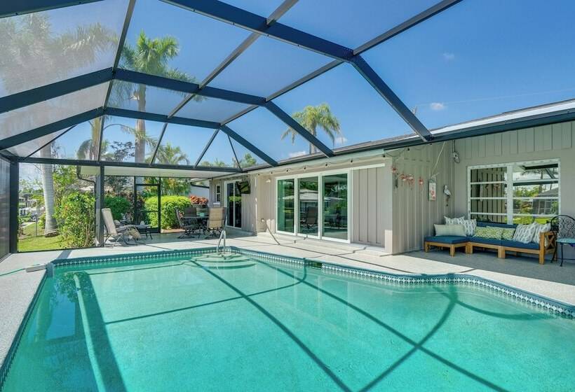 Canalfront Home W/ Dock & Pool: 5 Mi To Ft Myers!