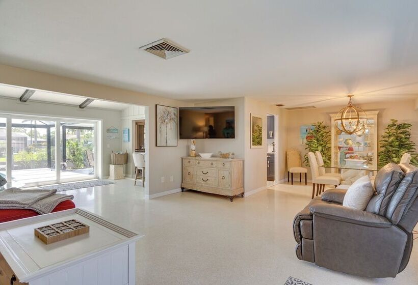 Canalfront Home W/ Dock & Pool: 5 Mi To Ft Myers!
