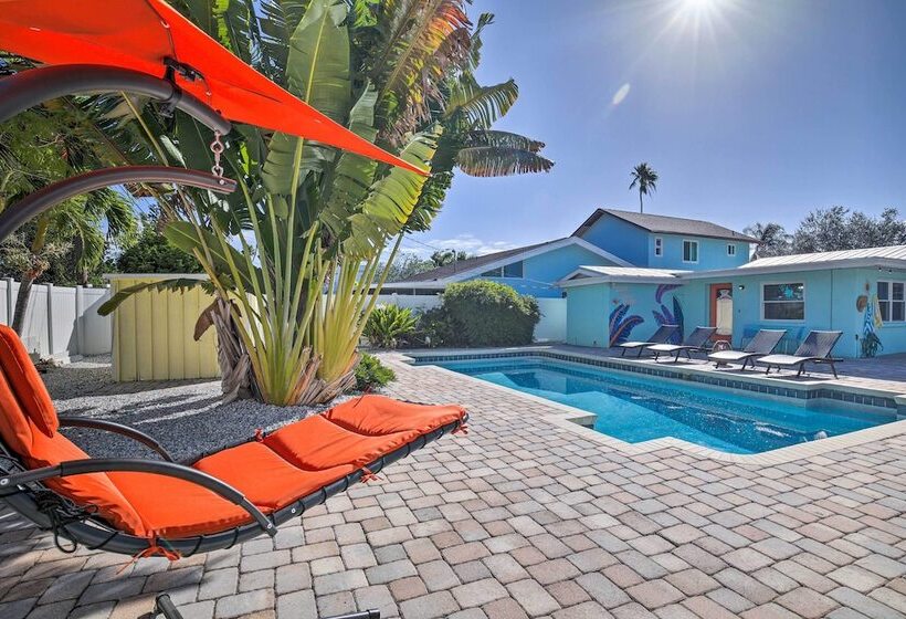 Chic Ocean Oasis W/ Heated Pool, 2 Blocks To Beach
