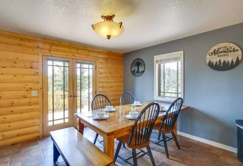 Jefferson Cabin W/ Fire Pit & Sauna Near Hiking!