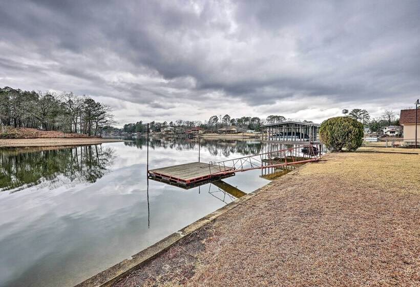 Waterfront Home W/ Dock > 3 Mi To Oaklawn Racing!