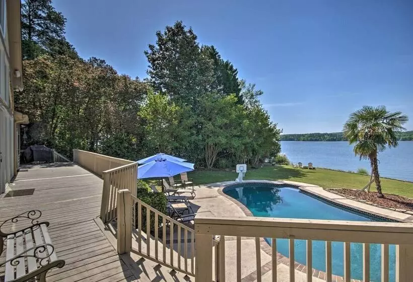 Impeccable Home W/ Dock & Pool On Lake Wateree!