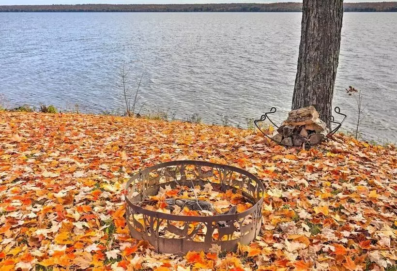 Lake Gogebic Retreat: Hike, Fish & Snowmobile!