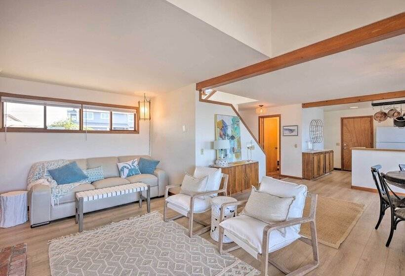 Oceanfront Ferndale Oasis W/ Fire Pit, Grill!