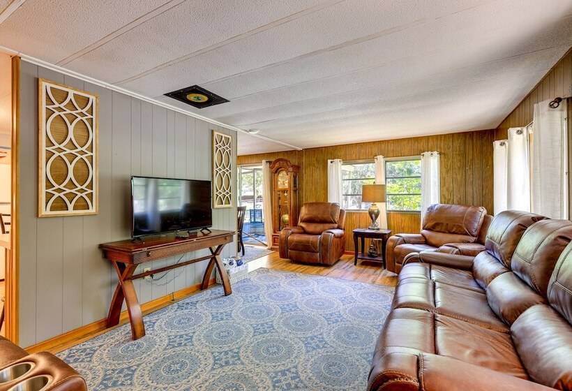 Steinhatchee Home W/ Grill & Screened In Porch