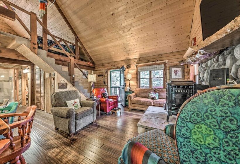 Tree Lined  Polly S Perch  W/ Mountain Views!