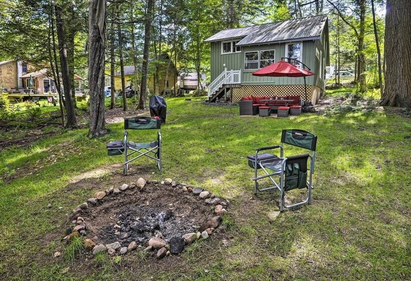 Adirondacks Cabin W/ Fire Pit On Otter Lake!