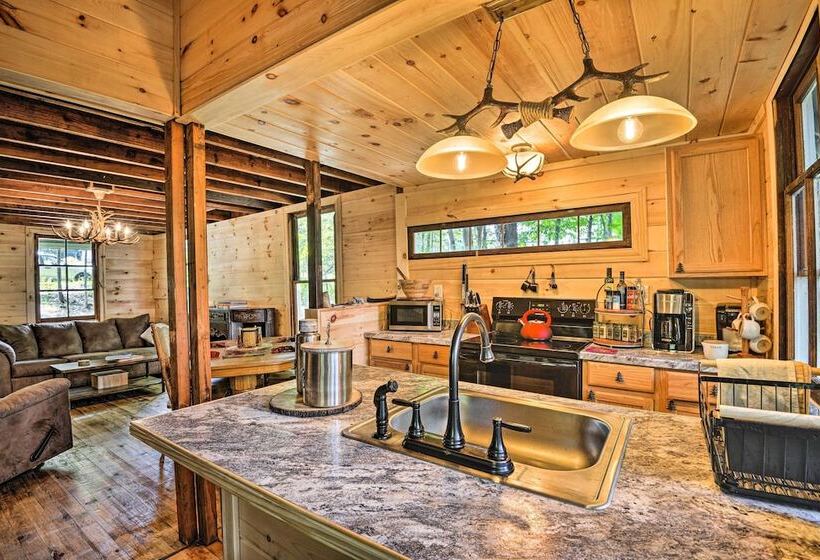 Adirondacks Cabin W/ Fire Pit On Otter Lake!