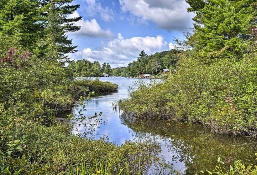 Adirondacks Cabin W/ Fire Pit On Otter Lake!