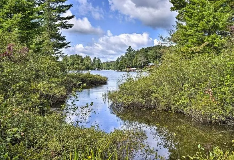 Adirondacks Cabin W/ Fire Pit On Otter Lake!