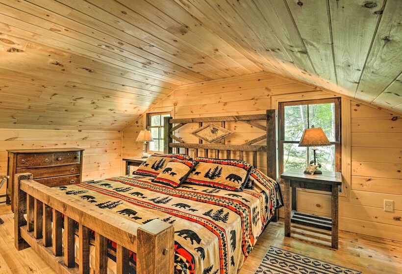 Adirondacks Cabin W/ Fire Pit On Otter Lake!