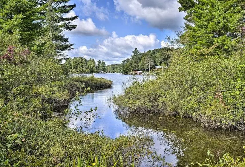 Adirondacks Cabin W/ Fire Pit On Otter Lake!