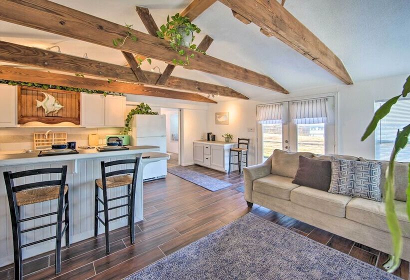 Water Views + Deck: Gun Barrel City Cottage!