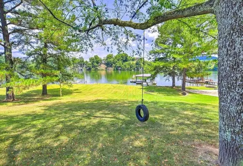 Waterfront Piney Flats Home W/ Private Dock!
