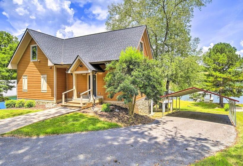 Waterfront Piney Flats Home W/ Private Dock!