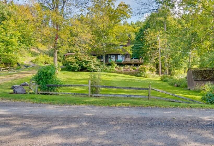 Bayfront Home W/ Dock & Deck In Wolcott!