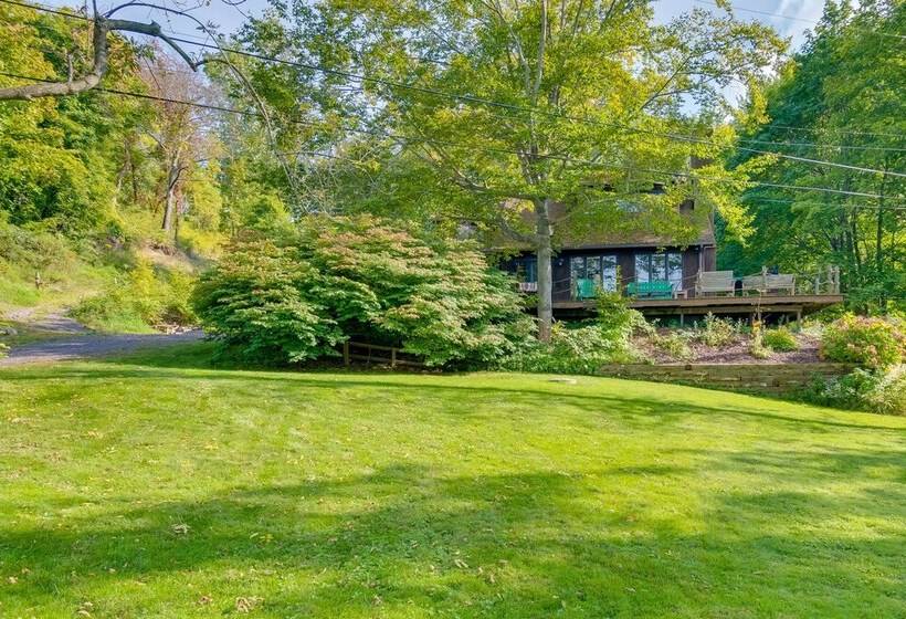 Bayfront Home W/ Dock & Deck In Wolcott!