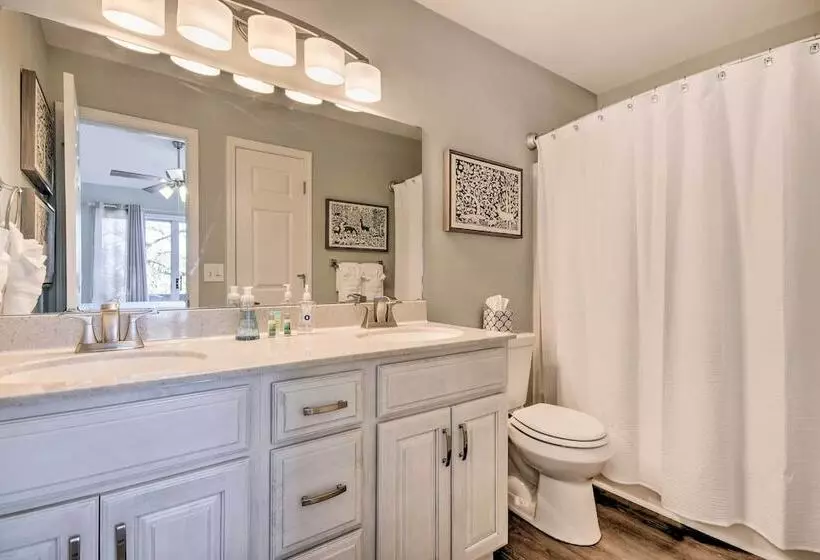 Private Boat Dock: Bright Lake Ozark Home!