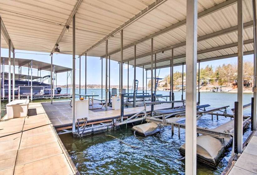 Private Boat Dock: Bright Lake Ozark Home!