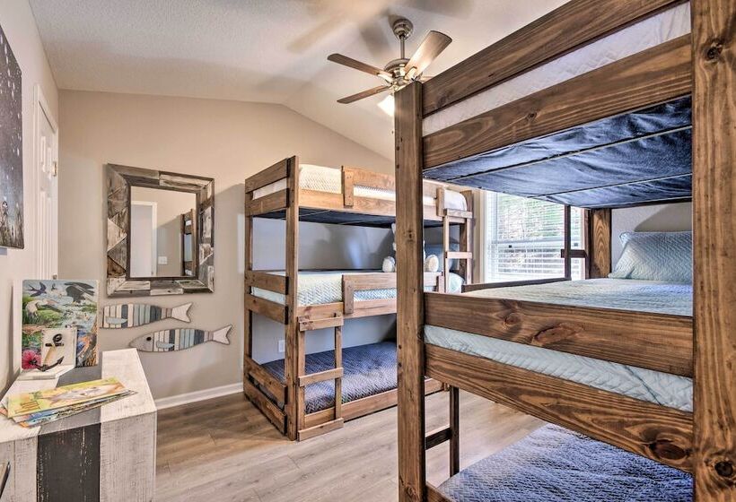 Private Boat Dock: Bright Lake Ozark Home!