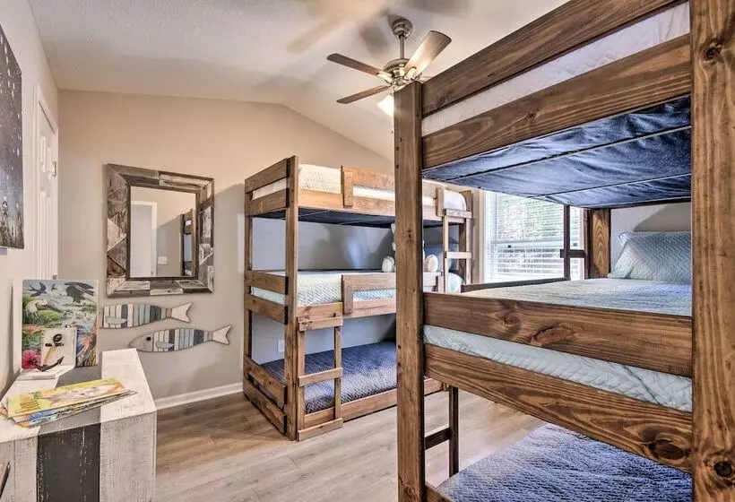 Private Boat Dock: Bright Lake Ozark Home!