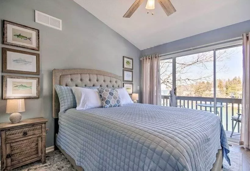 Private Boat Dock: Bright Lake Ozark Home!