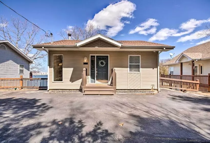 Private Boat Dock: Bright Lake Ozark Home!