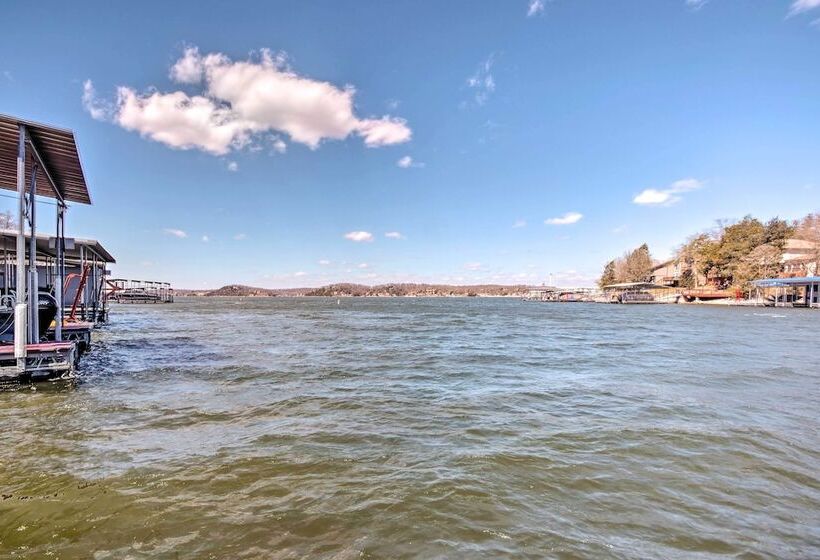 Private Boat Dock: Bright Lake Ozark Home!