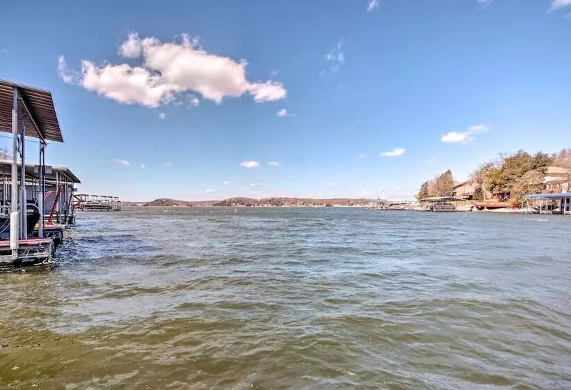 Private Boat Dock: Bright Lake Ozark Home!