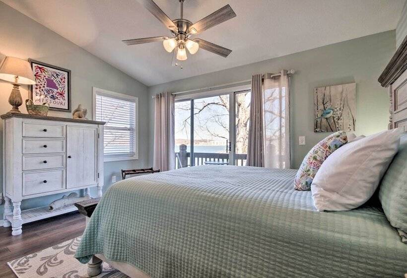 Private Boat Dock: Bright Lake Ozark Home!