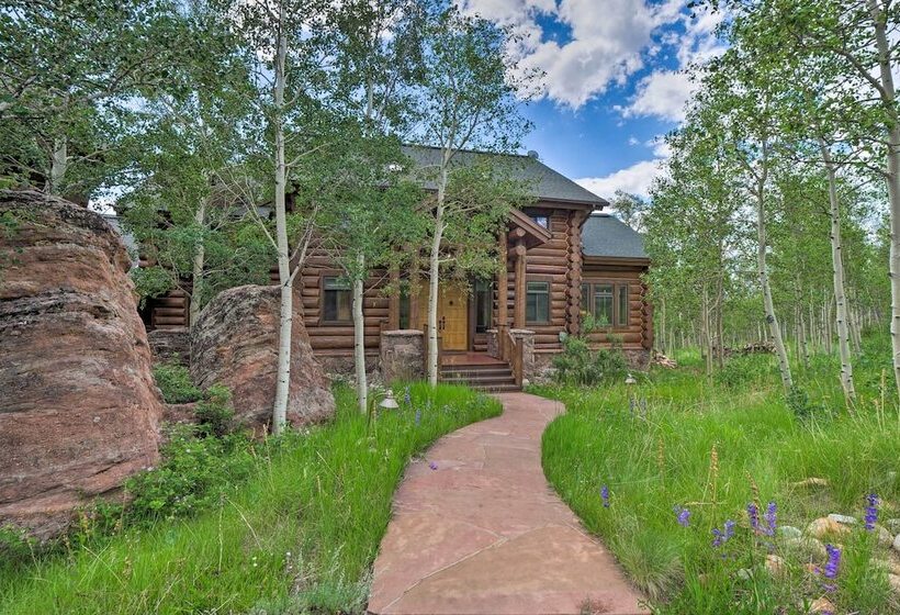 22str 00506 Fairplay Log Cabin: 26 Mi To Breck!