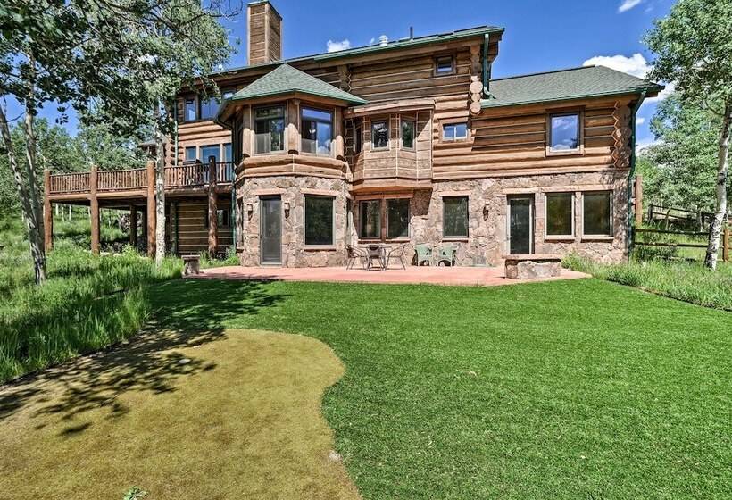 22str 00506 Fairplay Log Cabin: 26 Mi To Breck!