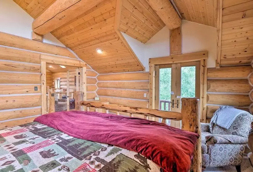 22str 00506 Fairplay Log Cabin: 26 Mi To Breck!