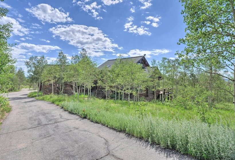 22str 00506 Fairplay Log Cabin: 26 Mi To Breck!