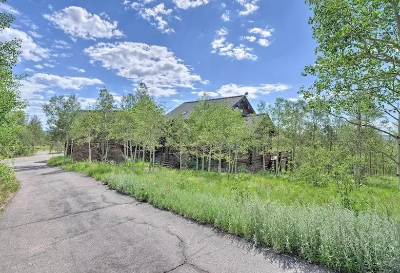 22str 00506 Fairplay Log Cabin: 26 Mi To Breck!