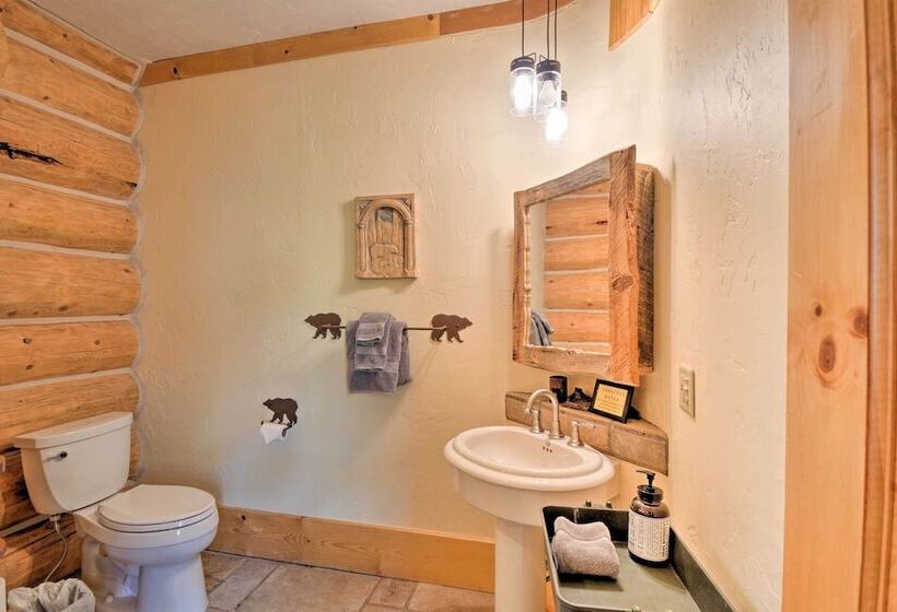 22str 00506 Fairplay Log Cabin: 26 Mi To Breck!