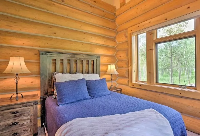 22str 00506 Fairplay Log Cabin: 26 Mi To Breck!