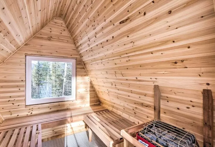 Cozy St. Mary S Escape: Mtn Views, Hot Tub & Sauna