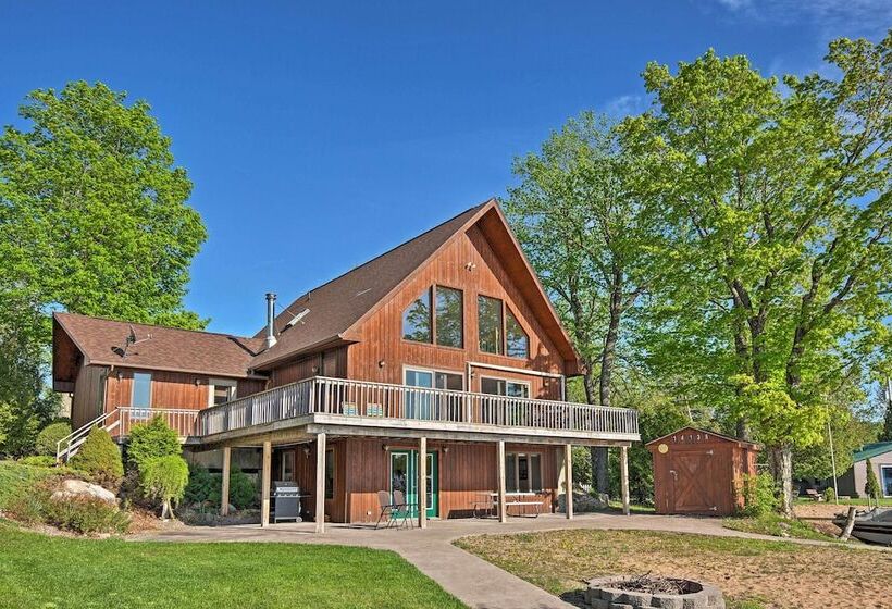 Lake Bonaparte  Fins & Feathers Lodge  W/ Dock!