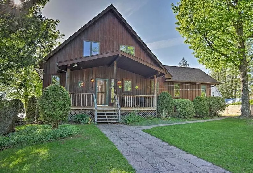 Lake Bonaparte  Fins & Feathers Lodge  W/ Dock!