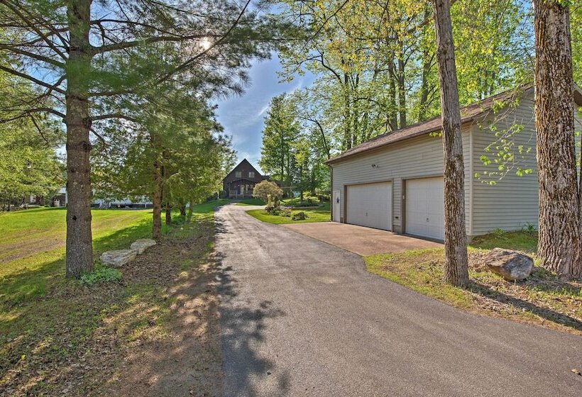 Lake Bonaparte  Fins & Feathers Lodge  W/ Dock!
