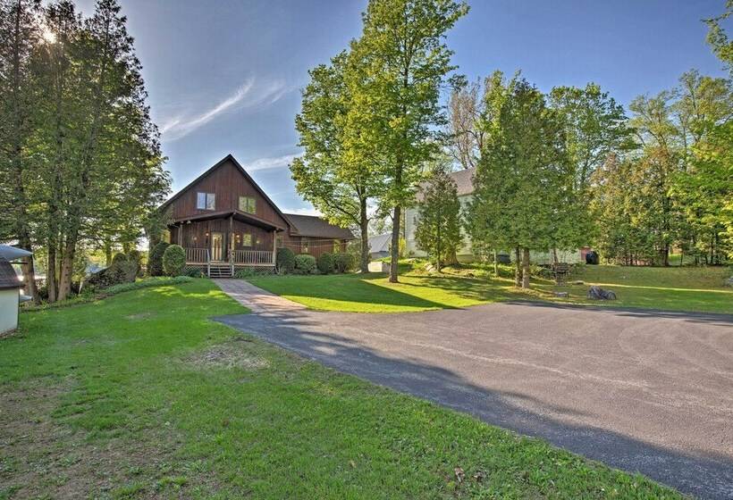 Lake Bonaparte  Fins & Feathers Lodge  W/ Dock!