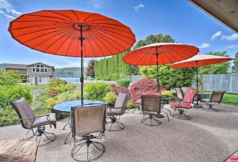 Lake Chelan Home W/ Boat Dock & Slip