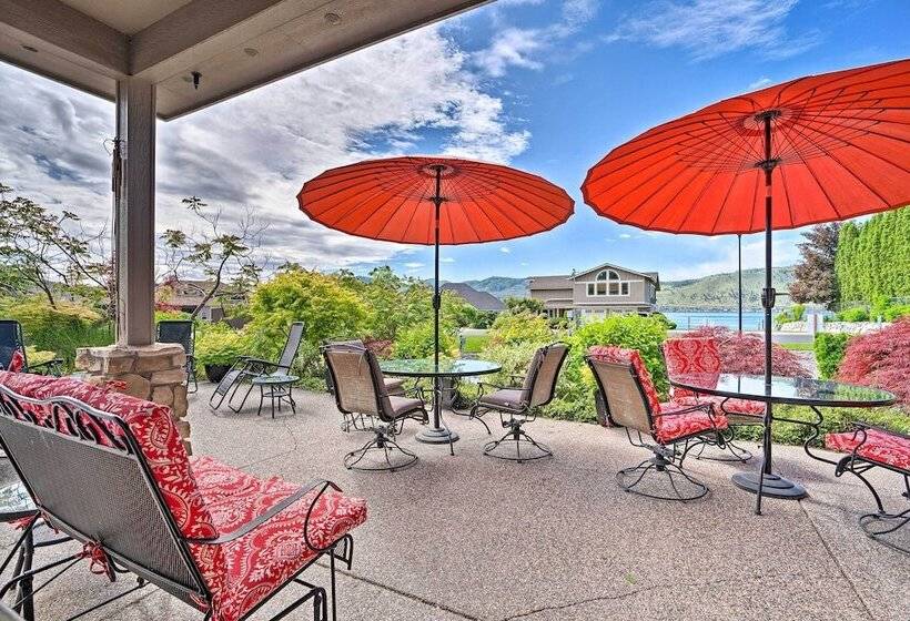 Lake Chelan Home W/ Boat Dock & Slip