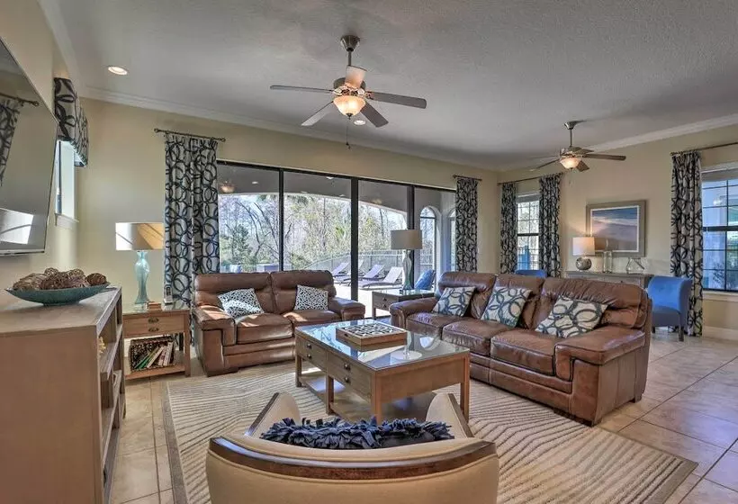 Luxe Reunion House W/ Private Pool: Near Disney!