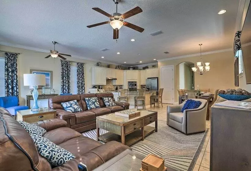 Luxe Reunion House W/ Private Pool: Near Disney!