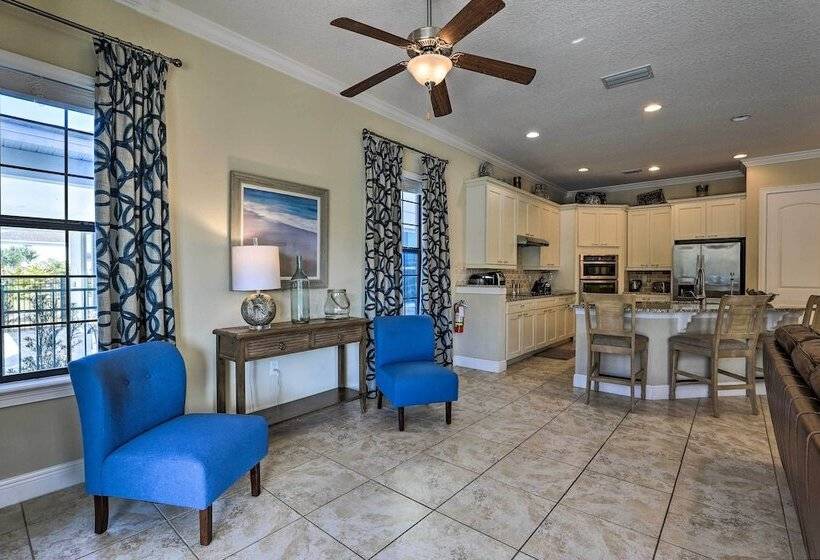 Luxe Reunion House W/ Private Pool: Near Disney!