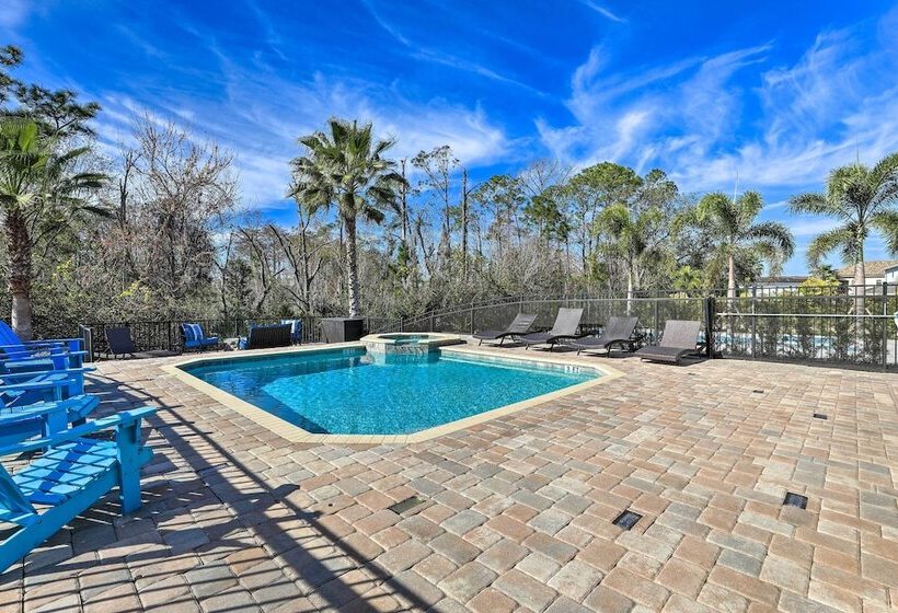 Luxe Reunion House W/ Private Pool: Near Disney!