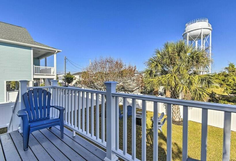 Myrtle Beach Duplex Home W/ Deck + Fire Pit!